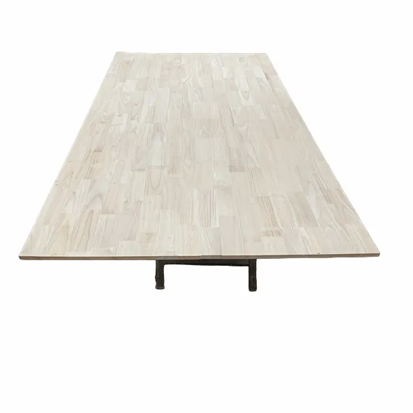 לוח עץ גומי בצבע עץ גולמי